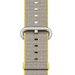Curea iUni compatibila cu Apple Watch 1/2/3/4/5/6/7, 40mm, Nylon, Woven Strap, Yellow/Gray